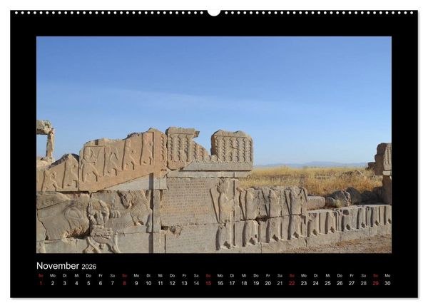 Produktbild: IRAN 2026 (hochwertiger Premium Wandkalender 2026 DIN A2 quer), Kunstdruck in Hochglanz