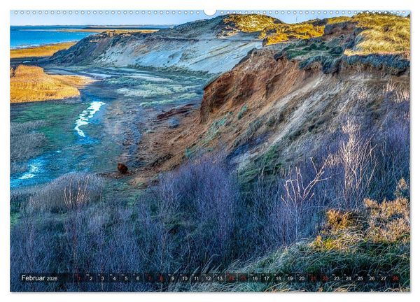 Produktbild: Sylt - Farbige Momente (hochwertiger Premium Wandkalender 2026 DIN A2 quer), Kunstdruck in Hochglanz