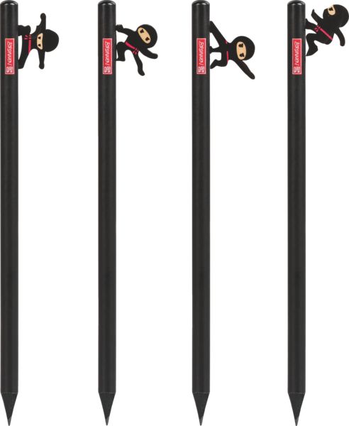 Produktbild: Brunnen Bleistift Ninja Power &brvbar; HB, rund, schwarz