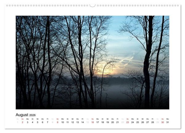 Produktbild: Winter im Teufelsmoor (hochwertiger Premium Wandkalender 2026 DIN A2 quer), Kunstdruck in Hochglanz