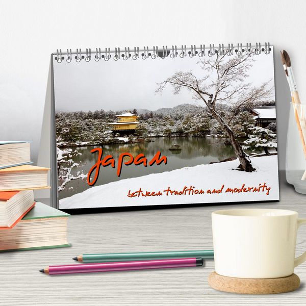 Produktbild: Japan - between tradition and modernity (Desk Calendar 2026 DIN A5 landscape), CALVENDO 12 Month DeskCalendar