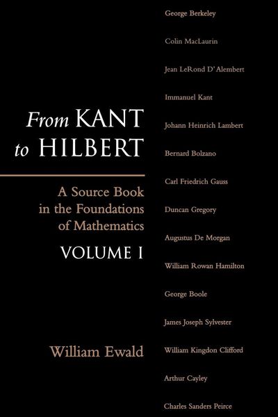 Produktbild: From Kant to Hilbert Volume 1