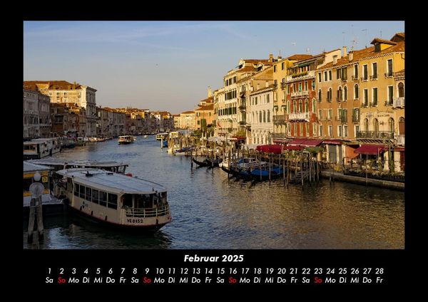 Produktbild: Venedig 2025 Fotokalender DIN A3