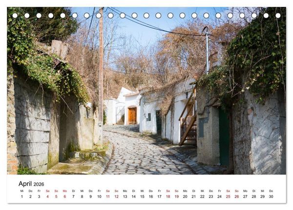 Produktbild: Das Weinviertel im wundersch&ouml;nen Nieder&ouml;sterreich. (Tischkalender 2026 DIN A5 quer), CALVENDO Monatskalender