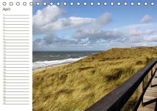 Produktbild: Sylter D&uuml;nen (Tischkalender immerw&auml;hrend DIN A5 quer)