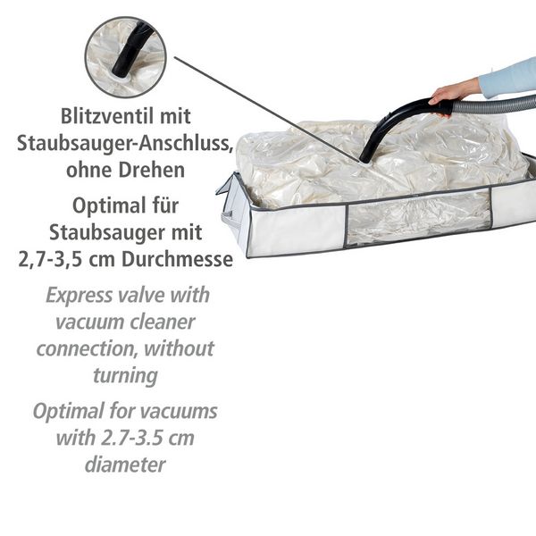 Produktbild: Vakuum Soft Unterbett-Box, bis zu 75 % Platzersparnis