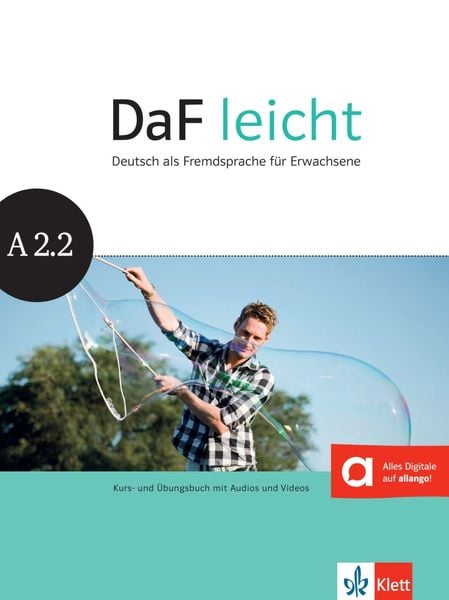 DaF leicht A2.2, Taschenbuch von Sabine Jentges,Elke Körner,Angelika Lundquist-Mog,Kerstin Reinke,Eveline Schwarz, Klett Sprachen GmbH,