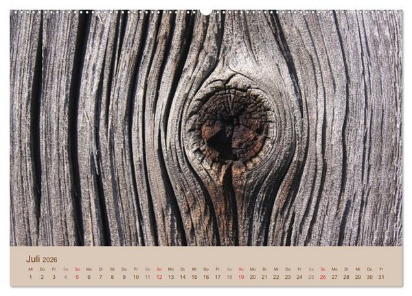 Produktbild: Farben des Holzes (hochwertiger Premium Wandkalender 2026 DIN A2 quer), Kunstdruck in Hochglanz