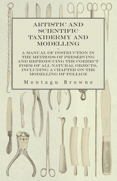 Produktbild: Artistic and Scientific Taxidermy and Modelling - A Manual of Instruction in the Methods of Preserving and Reproducing the Correct Form of All Natural