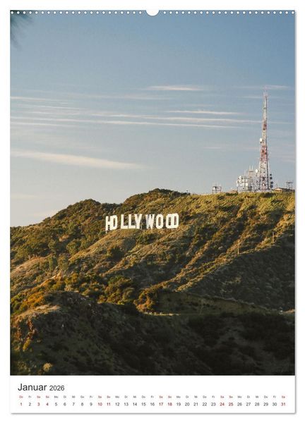 Produktbild: Los Angeles - Eine spannende Reise nach Kalifornien. (Wandkalender 2026 DIN A2 hoch), CALVENDO Monatskalender