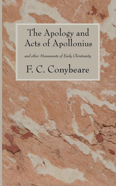 Produktbild: The Apology and Acts of Apollonius