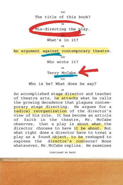 Produktbild: Mis-directing the Play