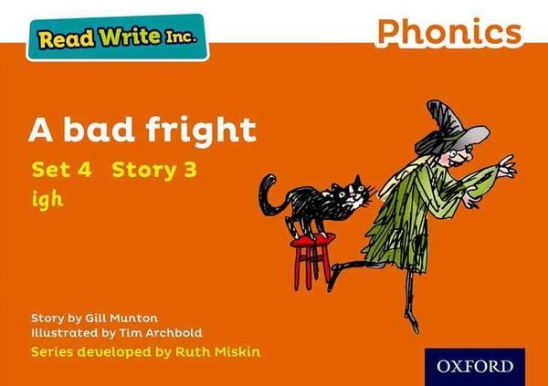 Produktbild: Read Write Inc. Phonics: A Bad Fright (Orange Set 4 Storybook 3)