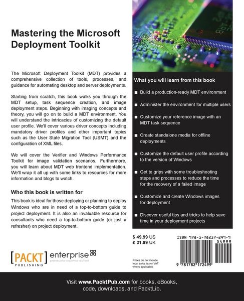 Produktbild: Mastering the Microsoft Deployment Toolkit