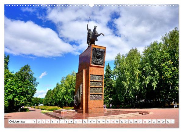Produktbild: Traumstadt Tscheboksary - Tschuwaschiens malerische Metropole (Wandkalender 2026 DIN A2 quer), CALVENDO Monatskalender