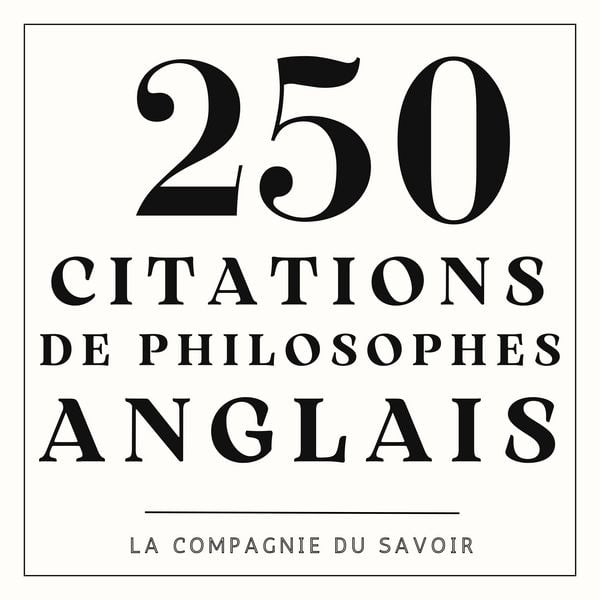 Produktbild: 250 citations de philosophes anglais