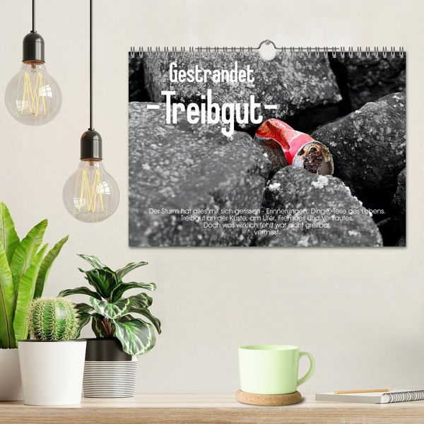 Produktbild: Gestrandet -Treibgut- (Wandkalender 2026 DIN A4 quer), CALVENDO Monatskalender