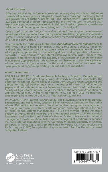 Produktbild: Agricultural Systems Management