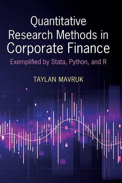 Produktbild: Quantitative Research Methods in Corporate Finance