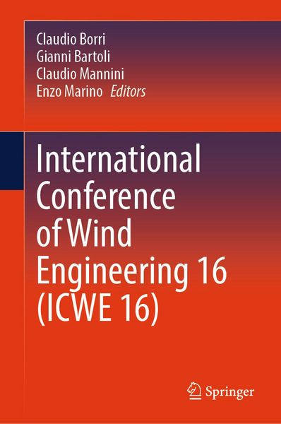 Produktbild: International Conference of Wind Engineering 16 (ICWE 16)