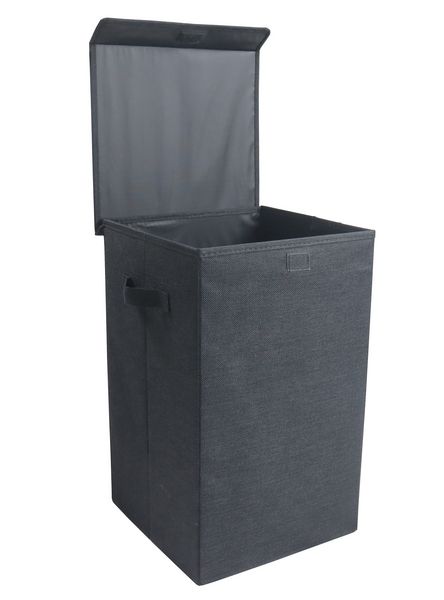 Produktbild: W&auml;schekorb W&auml;schebox Stoffbox mit Deckel Dreso M