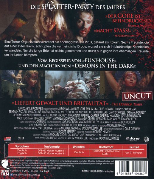Produktbild: The Evil in Us - Uncut