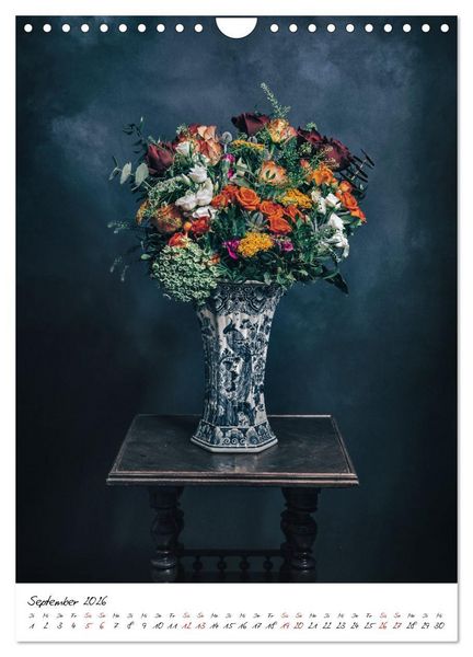 Produktbild: Blumen Bouquet (Wandkalender 2026 DIN A4 hoch), CALVENDO Monatskalender