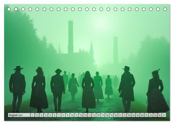 Produktbild: Der Zauberer von Oz &ndash; Die Reise zwischen Welten (Tischkalender 2027 DIN A5 quer), CALVENDO Monatskalender