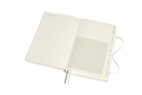 Produktbild: Moleskine Passion Journal Large/A5, Hochzeit, Hard Cover, Wei&szlig;