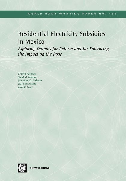 Produktbild: Residential Electricity Subsidies in Mexico