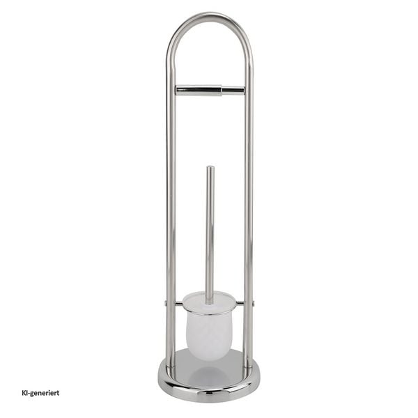 Produktbild: HTI-Living WC Garnitur Edelstahl WC Garnitur Edelstahl