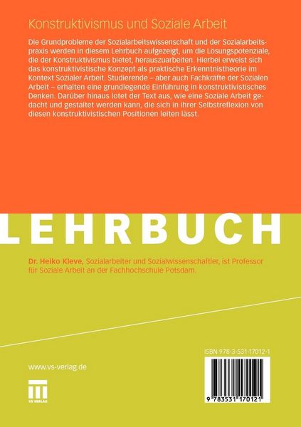 Produktbild: Konstruktivismus und Soziale Arbeit