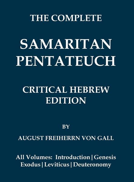 Produktbild: Complete Samaritan Pentateuch (Volumes 1-5)