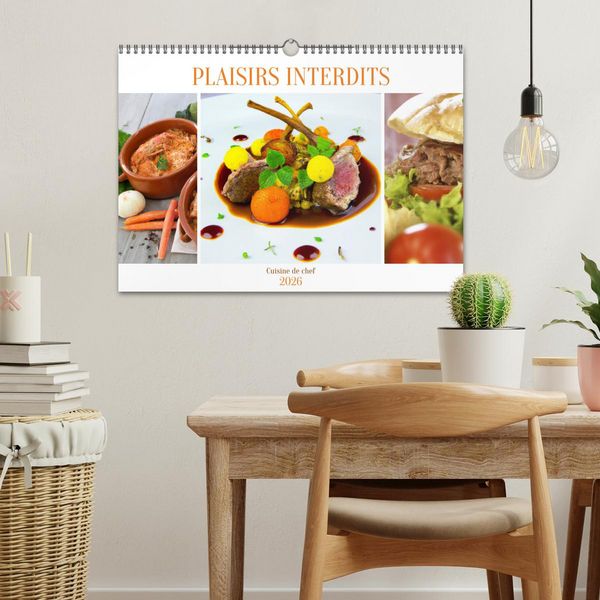Produktbild: Plaisirs interdits (Calendrier mural 2026 DIN A3 vertical), CALVENDO calendrier mensuel