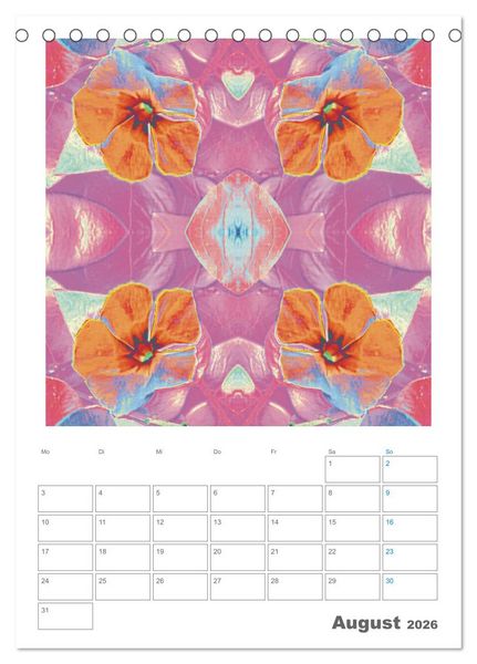 Produktbild: Axis Mater Naturae (Tischkalender 2026 DIN A5 hoch), CALVENDO Monatskalender