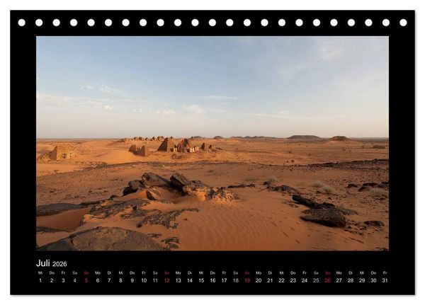 Produktbild: Sudan (Tischkalender 2026 DIN A5 quer), CALVENDO Monatskalender