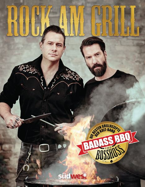 Rock am Grill, Gebundene Ausgabe von Alec Völkel,Sascha Vollmer, Südwest Verlag, 978-3-517-09862-3