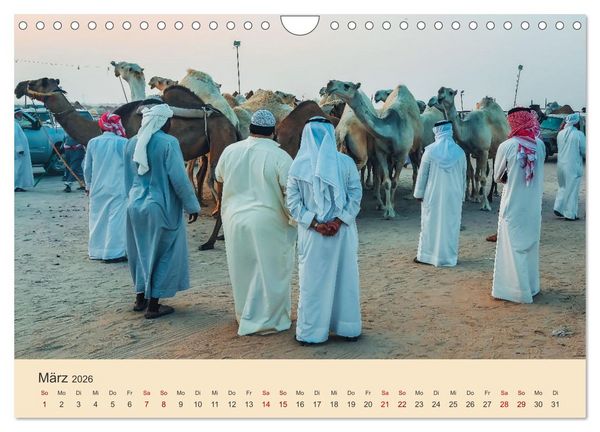 Produktbild: Kuwait - Moderne trifft Tradition (Wandkalender 2026 DIN A4 quer), CALVENDO Monatskalender