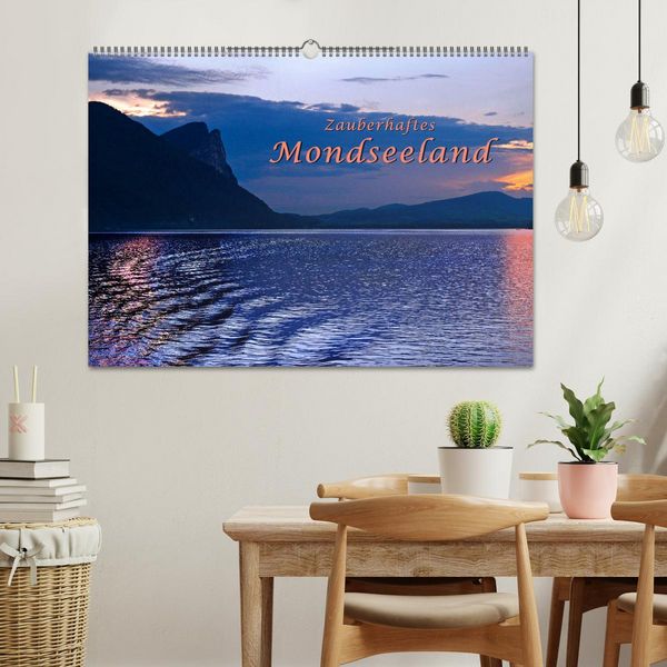 Produktbild: Zauberhaftes Mondseeland (Wandkalender 2026 DIN A2 quer), CALVENDO Monatskalender