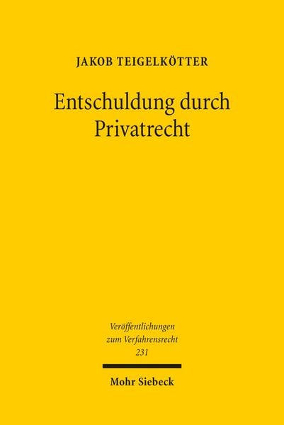 Produktbild: Entschuldung durch Privatrecht