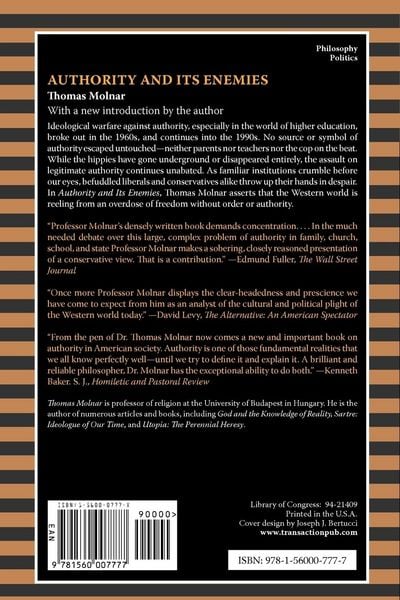 Produktbild: Authority and Its Enemies