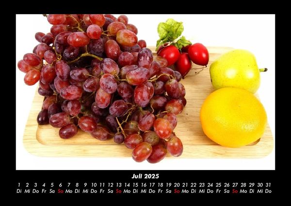 Produktbild: Obstkalender 2025 Fotokalender DIN A3