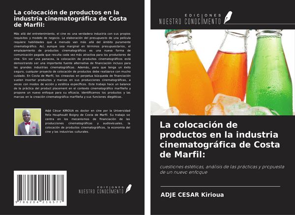 Produktbild: La colocaci&oacute;n de productos en la industria cinematogr&aacute;fica de Costa de Marfil:
