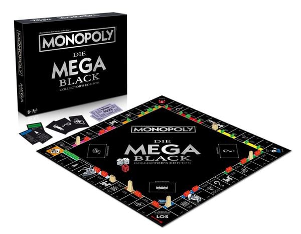 Produktbild: Mega Monopoly Black Edition