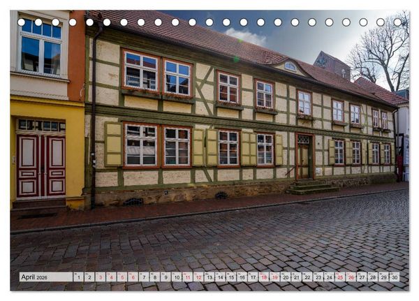 Produktbild: Parchim Impressionen (Tischkalender 2026 DIN A5 quer), CALVENDO Monatskalender