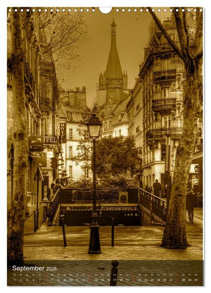 Produktbild: Paris - Die Sch&ouml;ne am Fluss (Wandkalender 2026 DIN A3 hoch), CALVENDO Monatskalender