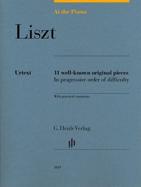 Produktbild: Franz Liszt - At the Piano - 11 well-known original pieces