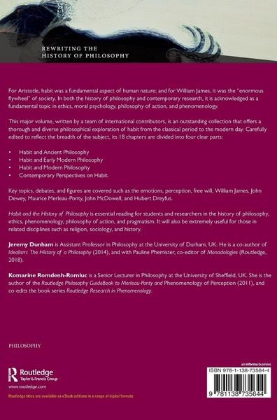 Produktbild: Habit and the History of Philosophy
