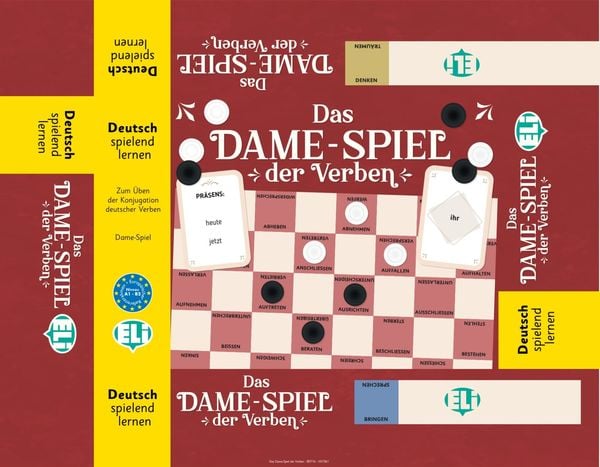 Das Dame-Spiel der Verben, Game von , Klett Sprachen GmbH, 978-3-12-515302-8