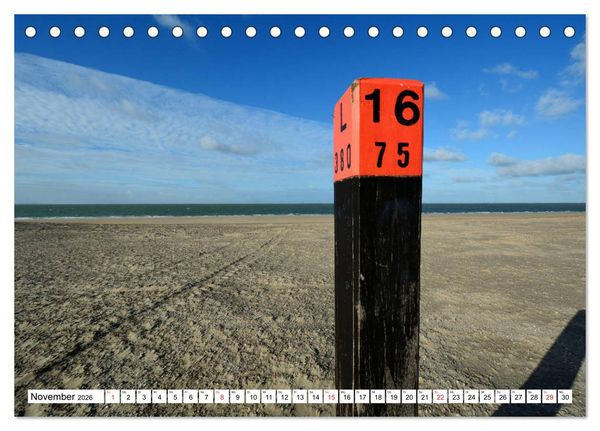 Produktbild: Ouddorp - Nordseeperle (Tischkalender 2026 DIN A5 quer), CALVENDO Monatskalender